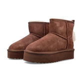 Colors Of California Suede Platform Sheepskin Boot CAST - HC_SHEARPLA1_MOKA-137